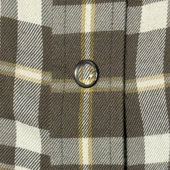 Kimes Ranch Women's Plaid Snap Cowgirl Shirt Coolmax Bamboo Cotton Flannel Small - Picture 6 of 9